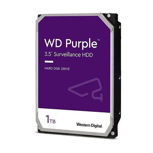 Жесткий диск 3.5" 1TB 64MB Western Digital Purple WD11PURZ (090-00202)