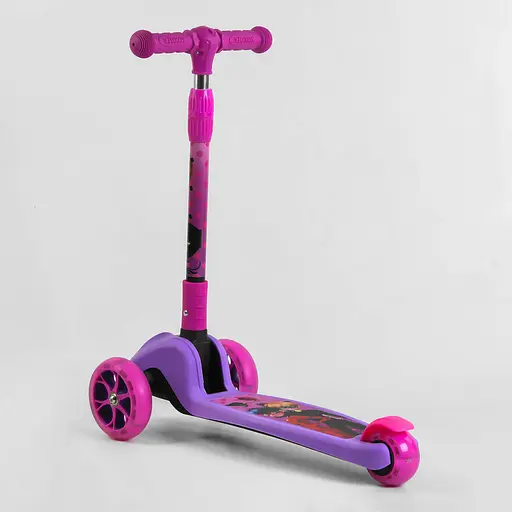 Самокат Best Scooter 13х30х58-71.5 см Бузковий 000231655 - фото 4