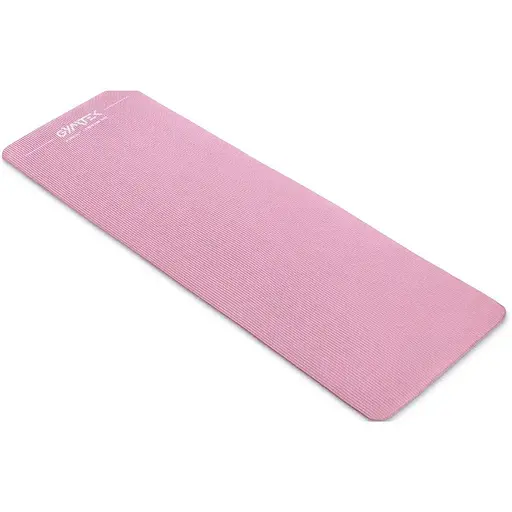 Коврик (мат) для йоги и фитнеса Gymtek NBR 1,5см розовый - фото 4