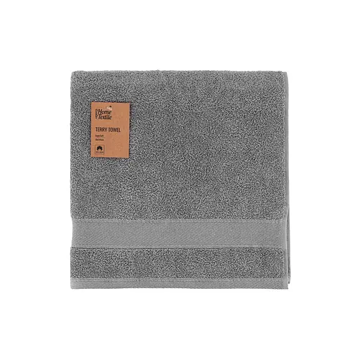 Рушник махровий Ardesto SuperSoft 70х140 см 100% бавовна сірий (ART2270SL)  - фото 1