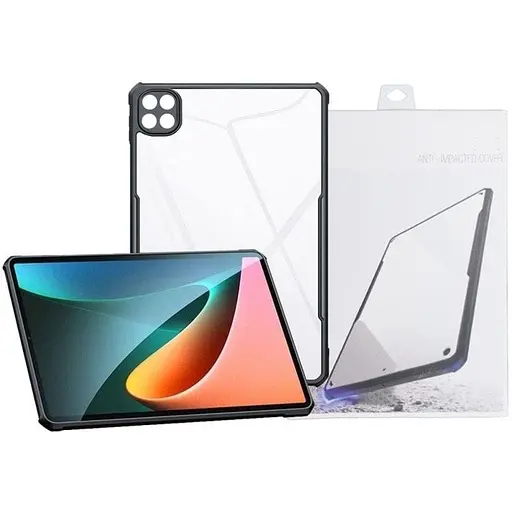 TPU+PC чохол Xundd c посиленими кутами для Xiaomi Pad 7 / Pad 7 Pro 11.2 Чорний