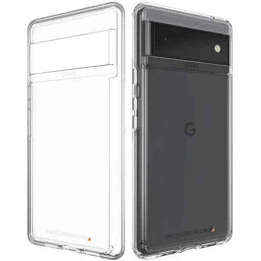 Протиударний чохол Gear4 Crystal Palace для Google Pixel 6a (6.1") Clear (702009571) - фото 7