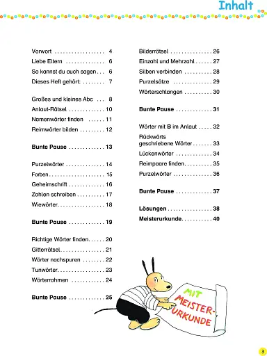 Spielerisch Deutsch lernen. Grundwortschatz-Ratsel fur das 1. Schuljahr - фото 4