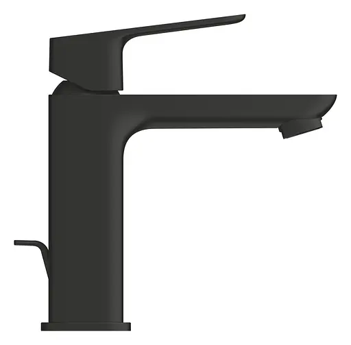 Смеситель для умывальника M-размера Grohe Cubeo 1017492430 Черный матовый - фото 2