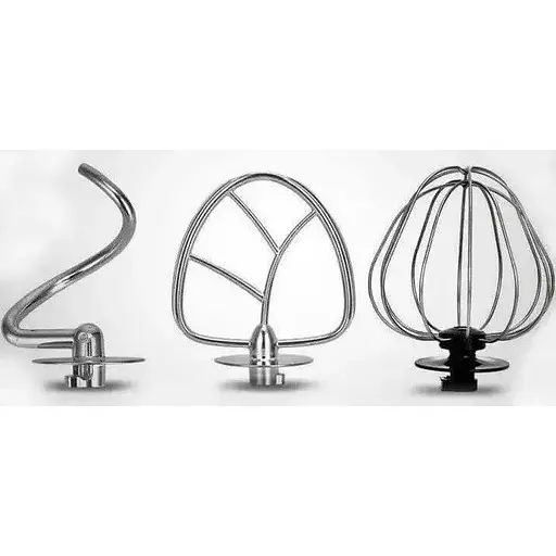 Стационарный миксер тестомес Rainberg RB-8082 с металлической чашей планетарное вращение 5л 3200Вт Белый - фото 7