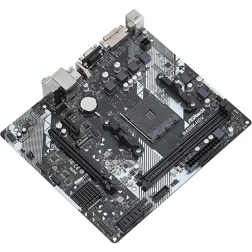 Материнская плата ASRock B450M-HDV R4.0 Socket AM4 - фото 3