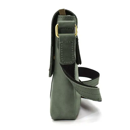 Чоловіча шкіряна сумка через плече LIMARY 22х18х5 см sum0025886 - фото 3