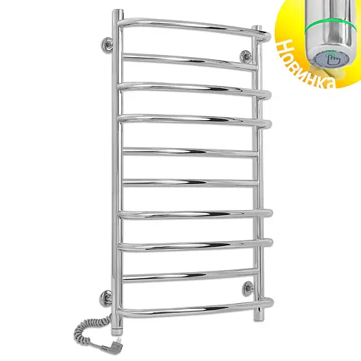 Електрична рушникосушарка Laris Євромікс П10 500x900 Е сенсор S3 ліва 73207684, Хром, Ліве, Електронний - фото 2