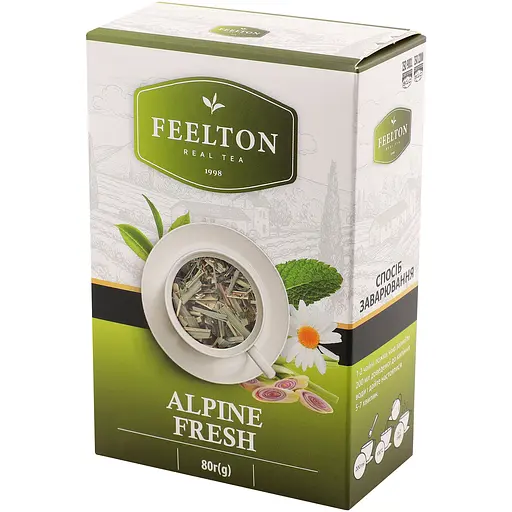 Чай Feelton Альпійські Трави трав'яний 80 г