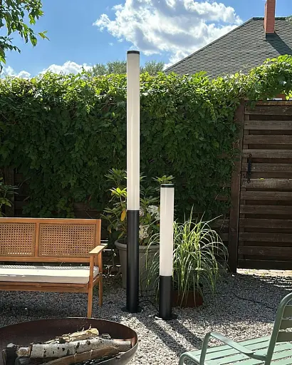 Вуличний світильник Nowodvorski 11374 Mia M LED 1x30W 3000K 2500Lm IP54 чорний - фото 4