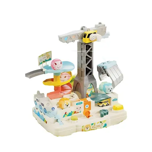 Трек T 920 A механічне керування, підсвічування, звук, механічний кран, кульки, наліпки