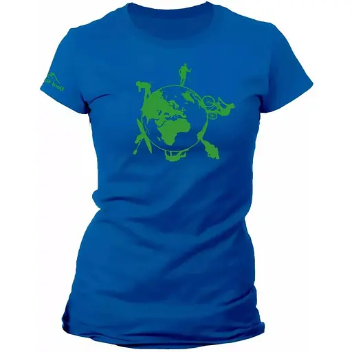 Футболка Fjord Nansen Earth Women T-Shirt XS Синя (FJNAEWTSBXS)