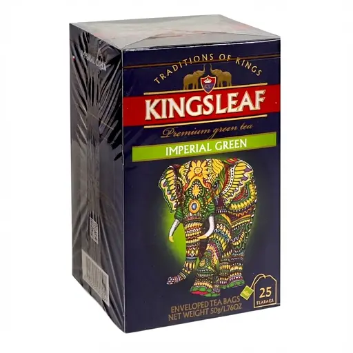 Чай зелений Kingsleaf Imperial green Horeca 50 г (25 шт. x 2 г)