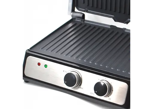 Прижимной электрический гриль Crownberg Cb-1044 2000W - фото 6