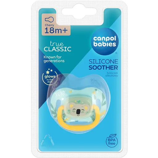 Пустышка силиконовая круглая Canpol babies Exotic Animals 18+ месяцев в ассортименте (34/935_ru) - фото 13