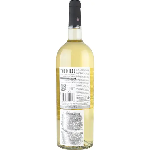 Вино Каліфорнія 770 MILES Шардоне біле сухе 0.75 л - фото 3