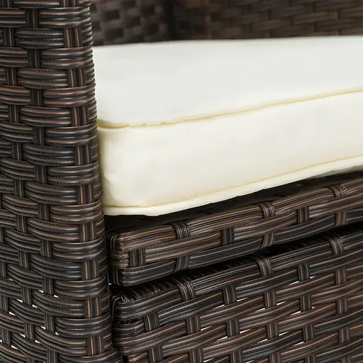 Садовая мебель Di Volio Verona 8+1 коричневая - фото 5