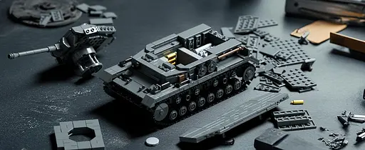 Конструктор Nifeliz Танк "Panzer IV G" (NF10312) - фото 7