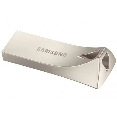 Flash Drive Samsung Bar Plus 128GB (MUF-128BE3/APC) Silver - фото 5