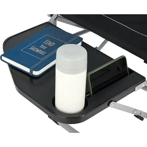 Стілець розкладаний KingCamp Portable Director Chair Black/Grey - фото 3