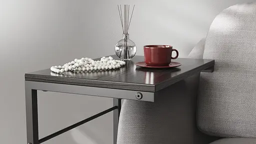 Столик Терри 650x440x330 Черный металл ДСП Сосна Кембра 16мм FRD-104650 - фото 5