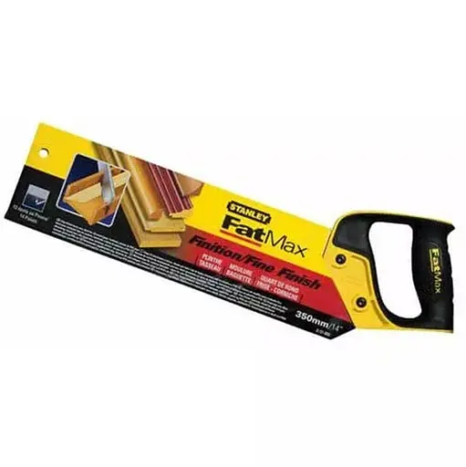 Ножівка по дереву Stanley FatMax Jet-Cut із обушком 350 мм із зубами 13 tpi (2-17-201) - фото 1