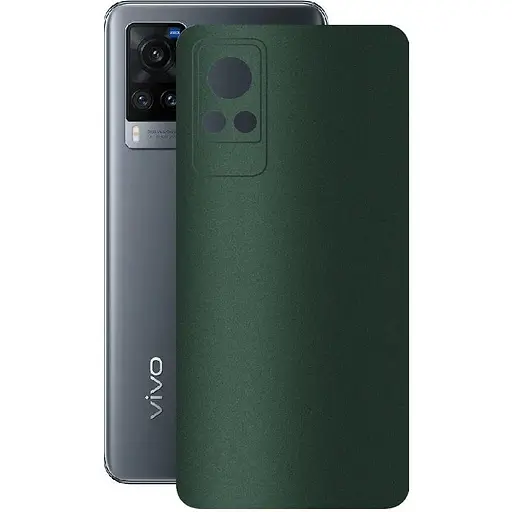 Захисна плівка StatusSKIN для Vivo X60 5G Корпус Вініл Зелена матова - фото 1