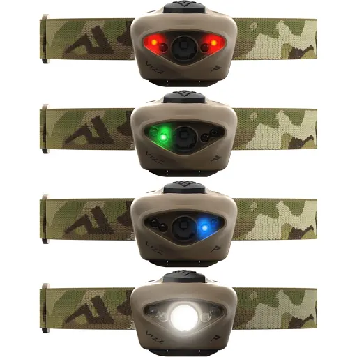 Фонарь налобный Princeton Tec Vizz RGB 550 lm Multicam - фото 5