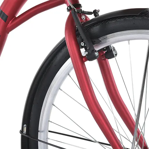 Городской велосипед MTB2804-K 28” | Стиль, удобство, надежность, красный - фото 5