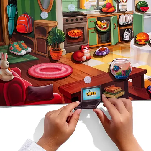 Дерев'яний пазл-вкладиш "Наведи лад в кімнаті та нагодуй Ваню" Ubumblebees (ПСД271) PSD271 - фото 6