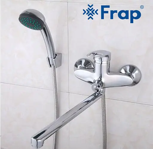 Змішувач для ванни Frap F22004 хром - фото 2