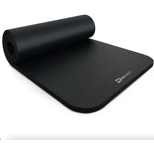 Коврик для йоги Hop-Sport HS-NB020GM NBR 2см чорний - фото 6