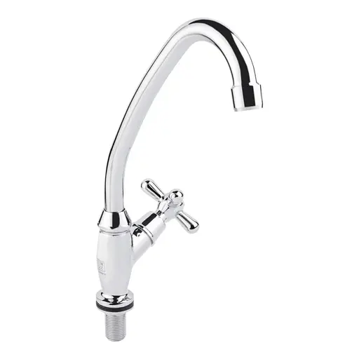 Кран для кухні на одну воду Lidz (CRM) Dominox 15 269F - фото 1