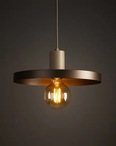 Підвісний світильник, люстра TK Lighting 10757 Sila E27 1x15W IP20 коричневий - фото 3