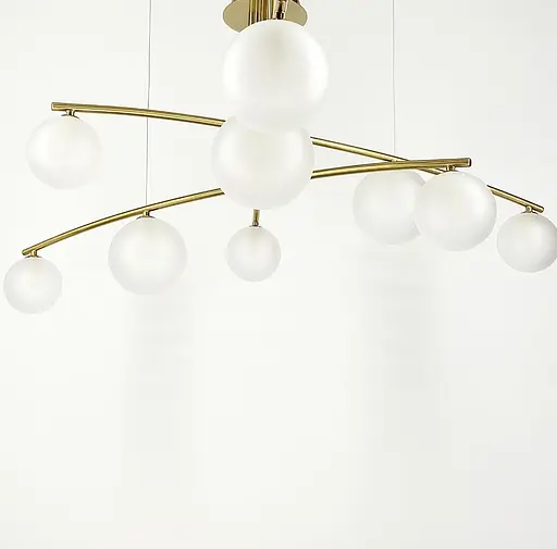 Aure – современная подвесная люстра в латунном каркасе | Ст. SGJ 8.9 AB | Line F - фото 6