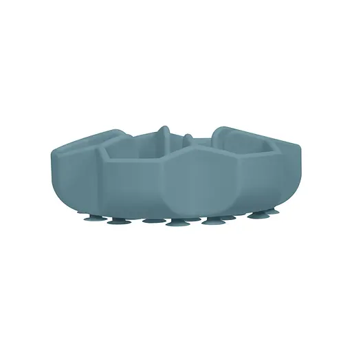 Миска для медленного кормления Waudog Silicone 450 мл серый - фото 4