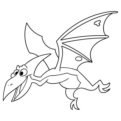 Роспись по холсту "Птерозаврик" Art Craft 15056-AC 25х30 см - фото 2