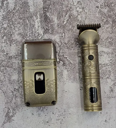 Набір для стрижки та гоління VGR V-649 (Тример + Шейвер) - фото 2