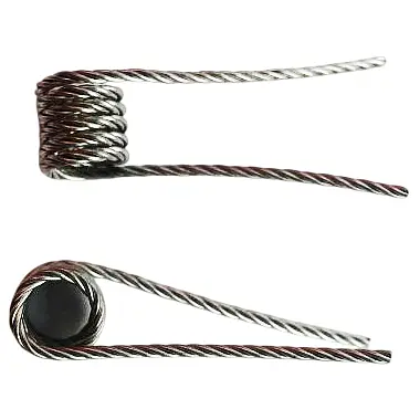 Готовые спирали Vapefly для Дрипок, Баков и Электронных Сигарет 0.36ohm Quad Coils (bs005)