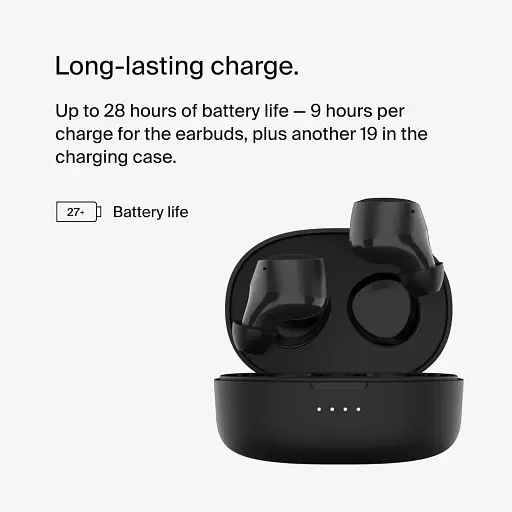 Наушники Belkin TWS Soundform Bolt True Wireless черные - фото 2