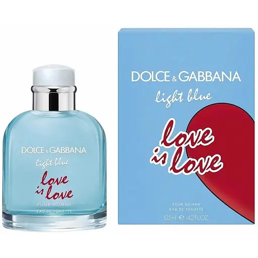 Туалетна вода Dolce & Gabbana Light Blue Love is Love Pour Homme 125 мл - фото 1