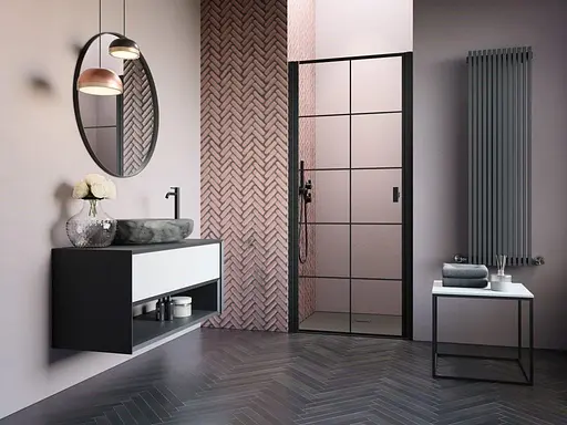 Душові двері Radaway Nes Black DWJ I Factory 100 см 10026100-54-55L - фото 2