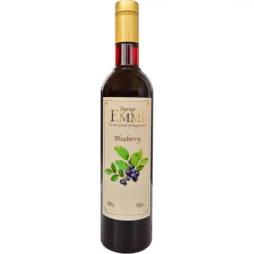 Сироп Emmi Черника 700 мл - фото 1