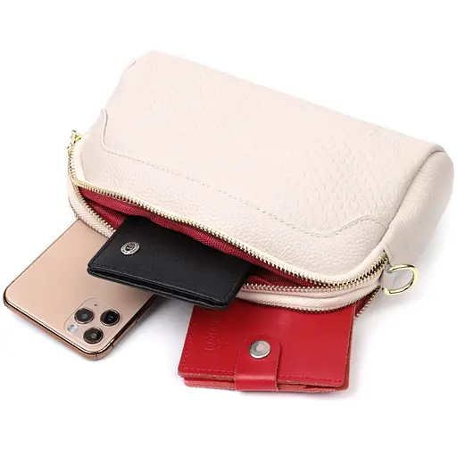 Прямоугольная сумка Vintage на два отделения из натуральной кожи 22х14х6.5 см sum0029057 - фото 8