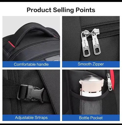 Рюкзак Oiwas OCB4313WG синий - фото 3