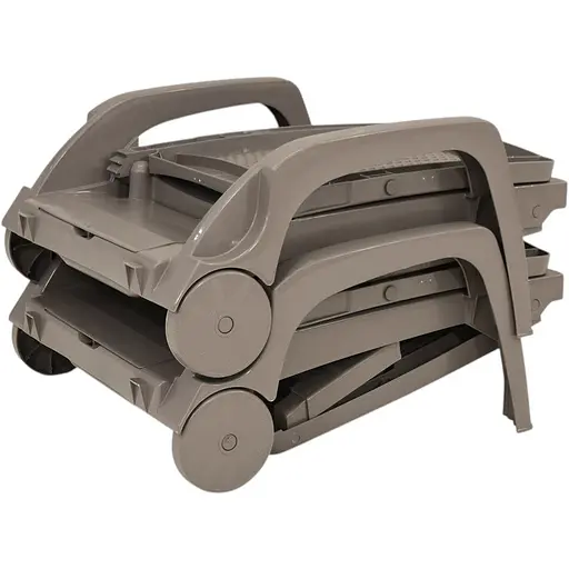 Шезлонг пластиковий Bica Miami, бежево-сірий - фото 8