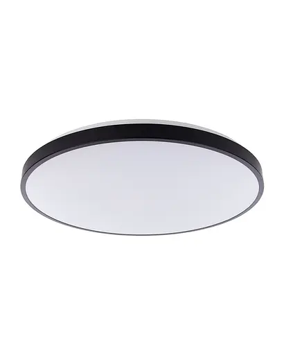 Потолочный светильник Nowodvorski 10975 Agnes Round LED Pro 1x64W 3000K 5600Lm IP44 черный - фото 1