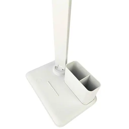 Настольная LED лампа Bailong BL-3302 Сенсорный аккумуляторный светильник 6Вт 3 режима Белый - фото 3