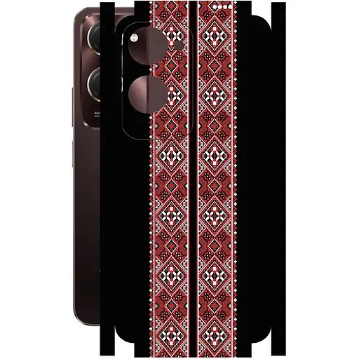 Захисна плівка StatusSKIN для Vivo Y28s Корпус Вініл Вишиванка 3