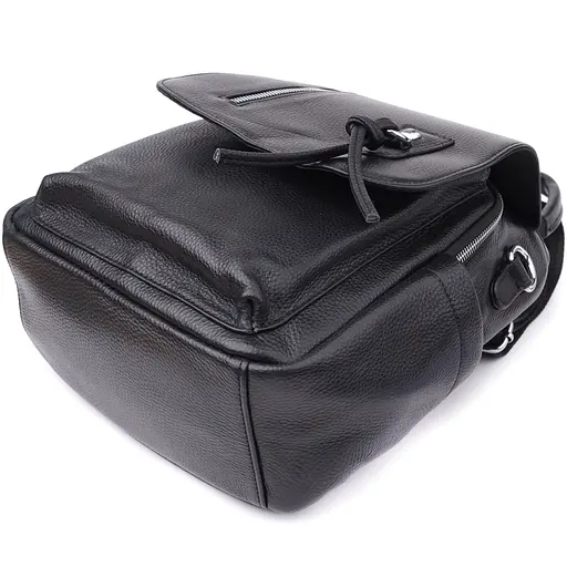 Классический женский рюкзак из натуральной кожи Vintage 23х30х13 см sum0027387 - фото 5